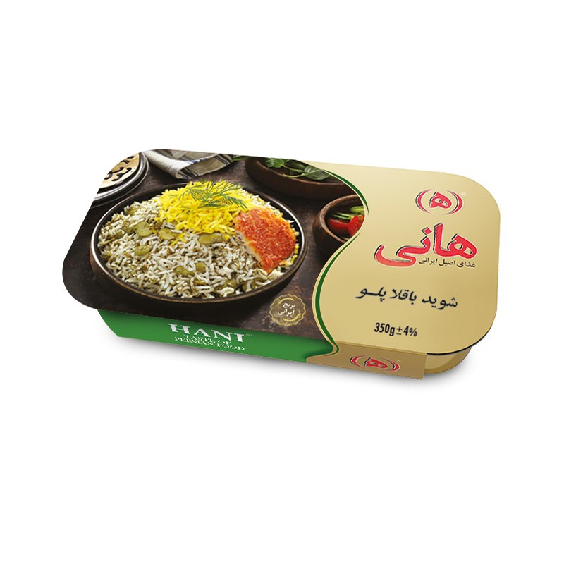 تصویر هانی استرال شويد باقلا پلو 350 گرم 